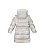Le Chic winter winterjas meisjes - zilver - Bodhi - furry tas