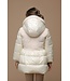 Le Chic winter winterjas meisjes - wit - Bloom - furry