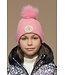 Le Chic winter muts & sjaal set meisjes - roze - Rosa & Reya