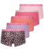 Vingino winter ondergoed meisjes - roze - Girls-boxer-5pack