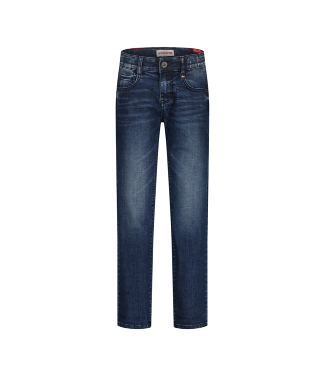 Vingino winter jeansbroek jongens - blauw - Paolo - straight fit