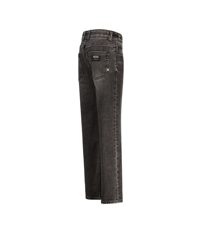 Vingino winter jeansbroek jongens - donker grijs - Paolo - straight fit