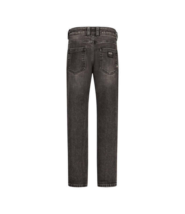 Vingino winter jeansbroek jongens - donker grijs - Paolo - straight fit