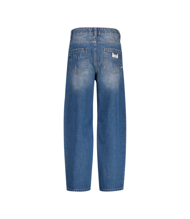 Vingino winter jeansbroek jongens - blauw - Kent - baggy fit