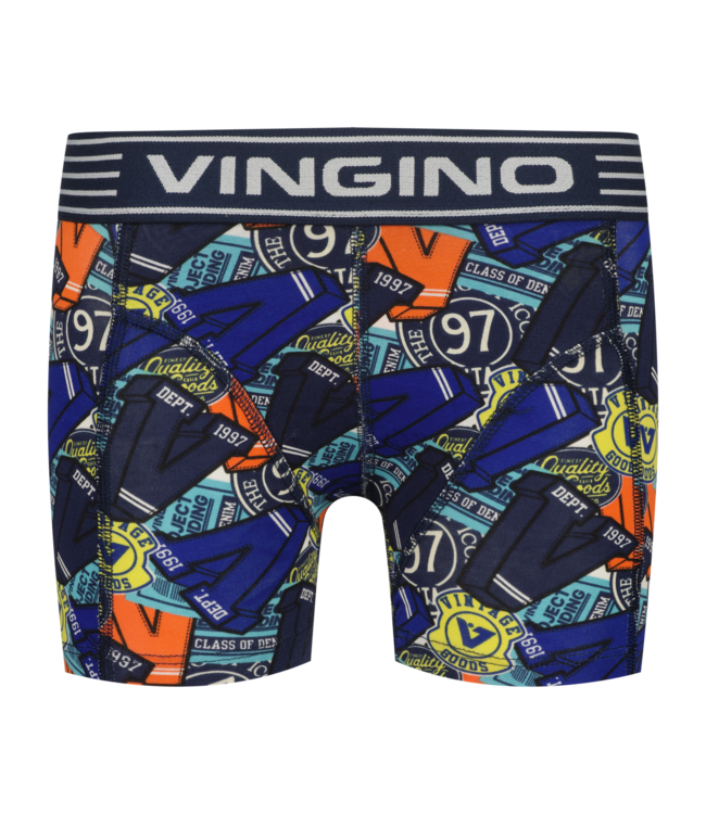 Vingino winter ondergoed jongens - donker blauw - Week 7-pack - classic boxer