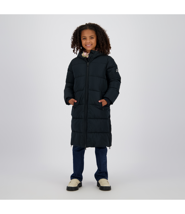 Vingino winter jas meisjes - zwart - Taire - lang