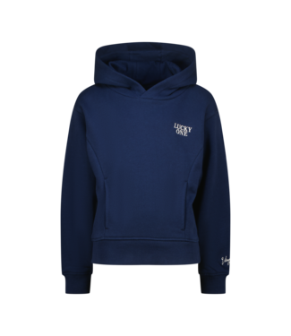 Vingino winter hoodie meisjes - donker blauw - Nammie