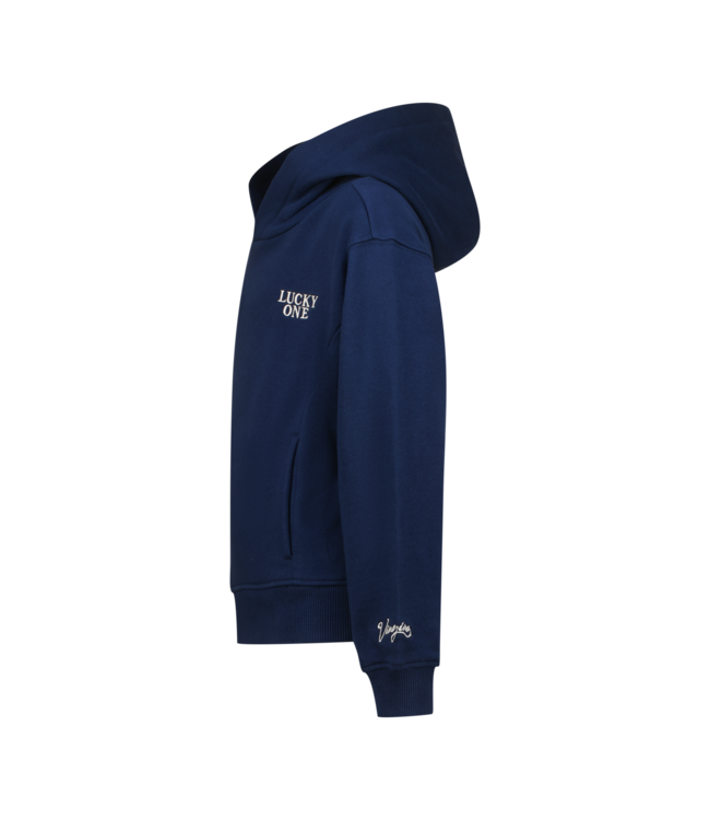 Vingino winter hoodie meisjes - donker blauw - Nammie