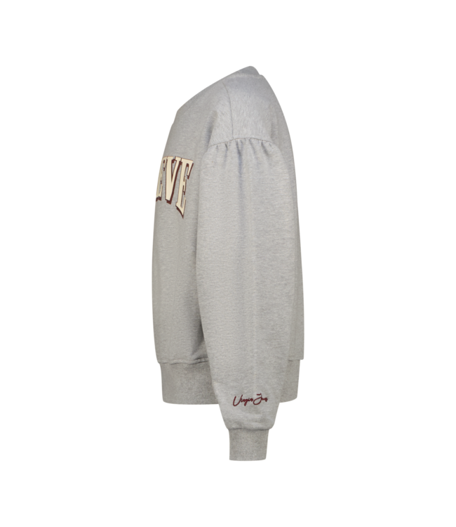 Vingino winter sweater meisjes - licht grijs - Noran - comfort fit