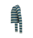 Vingino winter top meisjes - groen - Basic crop top - rib, strepen
