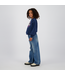 Vingino winter jeansbroek meisjes - donker blauw - Cherry - extra wide leg fit