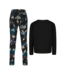 Vingino winter pyjama meisjes - zwart - Wayra - comfort fit
