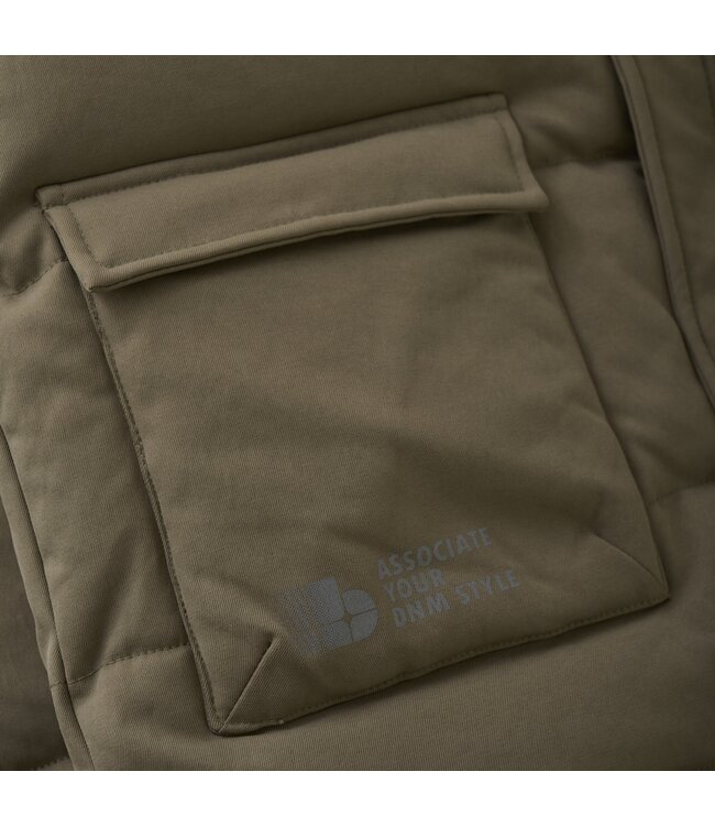 Indian Blue Jeans Winter winterjas jongens - bruin - puffer