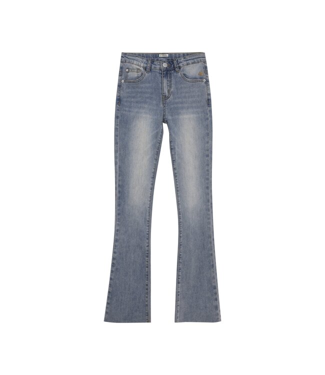 Indian Blue Jeans Winter flare jeansbroek meisjes - blauw