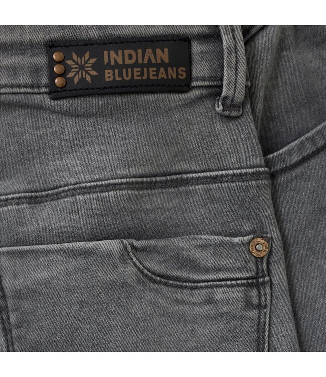 Indian Blue Jeans Winter jeansbroek meisjes - grijs - wide fit
