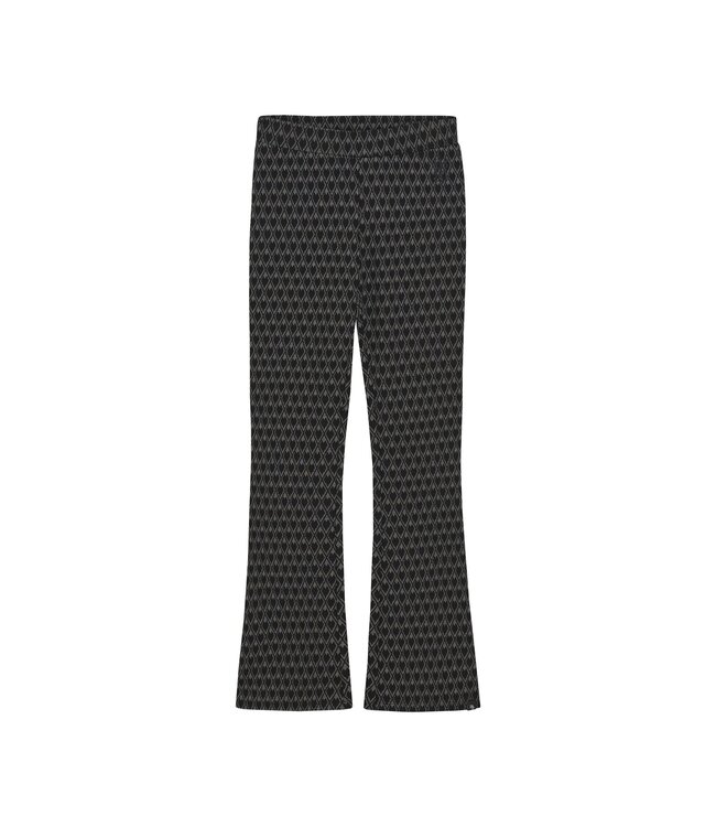 Indian Blue Jeans Winter flare broek meisjes - zwart - fancy