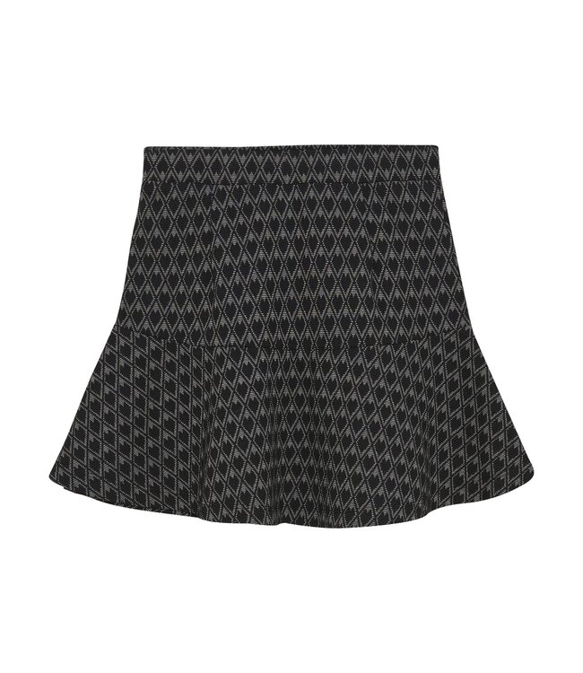 Indian Blue Jeans Winter rok meisjes - zwart - fancy