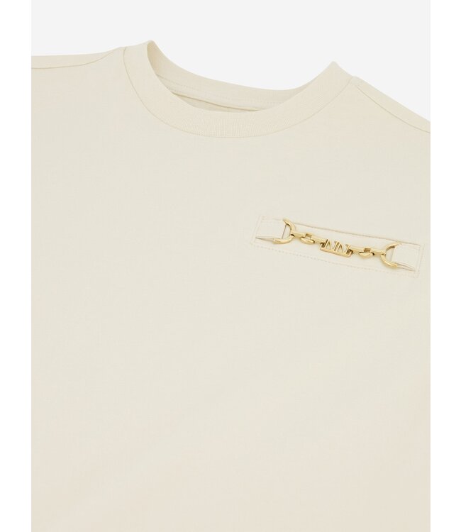 Nik&Nik winter t-shirt meisjes - zand - Sage