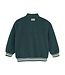 Daily7 winter sweater jongens - blauw - oversized/print