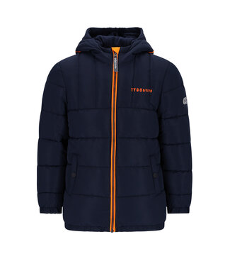 Tygo & Vito winter winterjas jongens - navy blauw - Jix