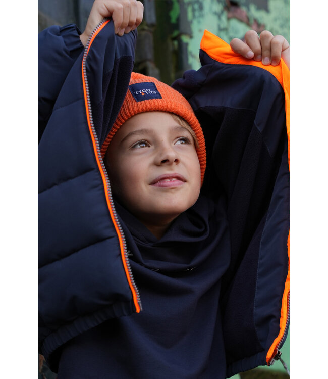 Tygo & Vito winter winterjas jongens - navy blauw - Jix