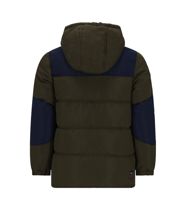 Tygo & Vito winter winterjas jongens - groen - Joe