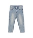 Daily7 winter jeansbroek meisjes - blauw - mom fit/harten zak