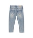 Daily7 winter jeansbroek meisjes - blauw - mom fit/harten zak