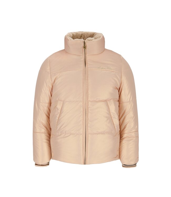 Like Flo winter winterjas meisjes - oranje - Aelin - kort, capuchon