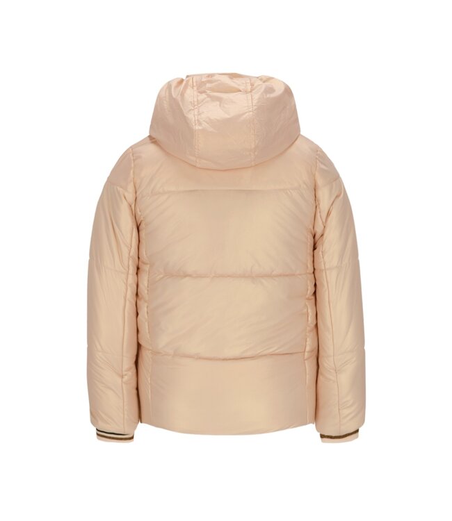 Like Flo winter winterjas meisjes - oranje - Aelin - kort, capuchon