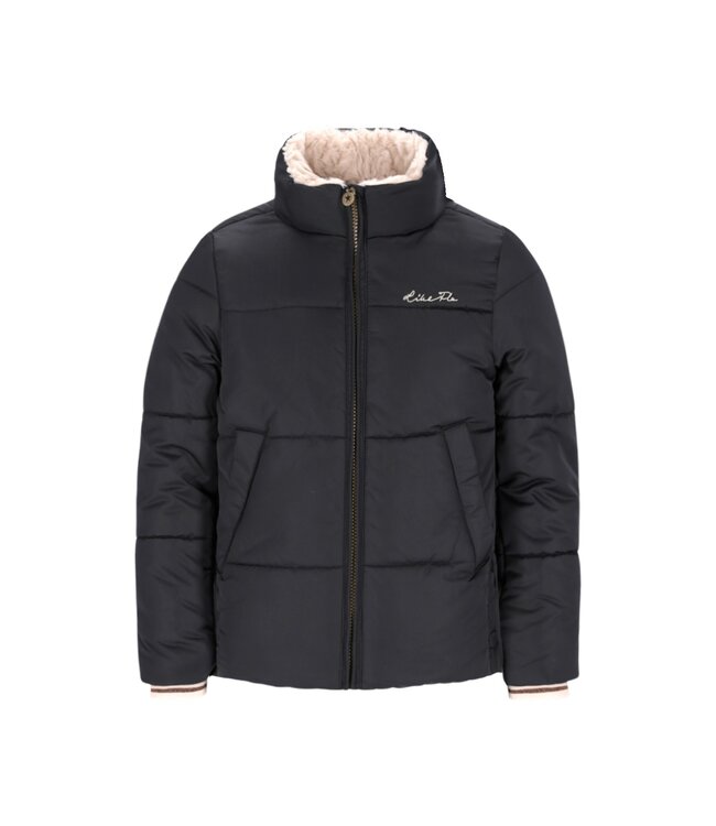 Like Flo winter winterjas meisjes - grijs - Aelin - kort, capuchon