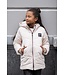 Like Flo winter winterjas meisjes - beige - Abbi - gewatteerd, capuchon