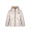 NoNo winter winterjas meisjes - beige - Button - kort, capuchon