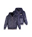 NoNo winter bomberjack meisjes - navy blauw - Bomby - omkeerbaar, capuchon