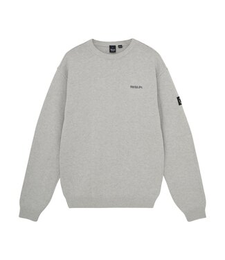 Rellix winter sweater jongens - grijs - loose fit, gebreid
