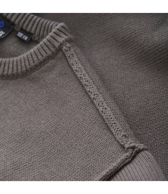 Rellix winter sweater jongens - grijs - loose fit, gebreid