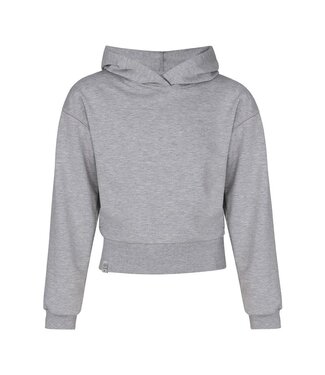 KIEstone winter hoodie meisjes - licht grijs - Vaya
