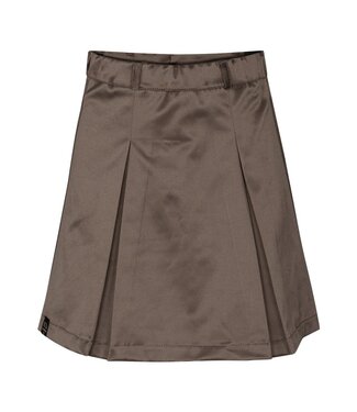 KIEstone winter rok meisjes - taupe - Els