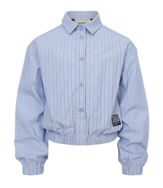 LOOXS 10sixteen winter blouse meisjes - blauw - gestreept