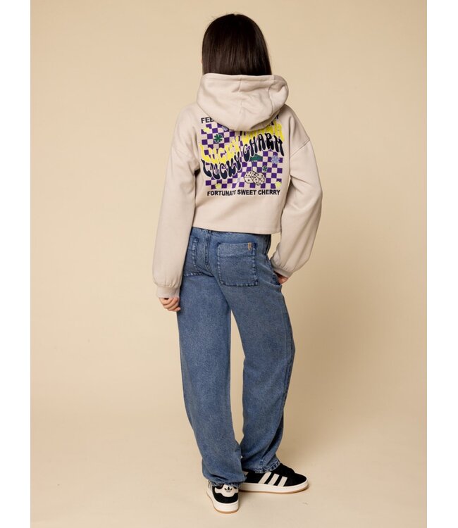 LOOXS 10sixteen winter hoodie meisjes - beige