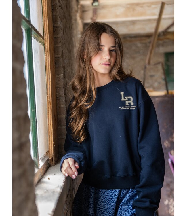 LOOXS 10sixteen winter sweater meisjes - donker navy blauw