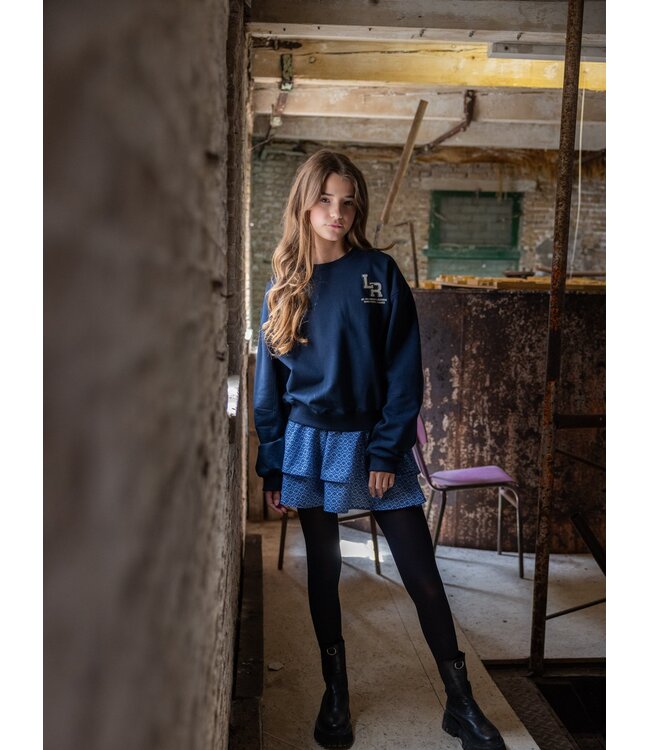 LOOXS 10sixteen winter sweater meisjes - donker navy blauw