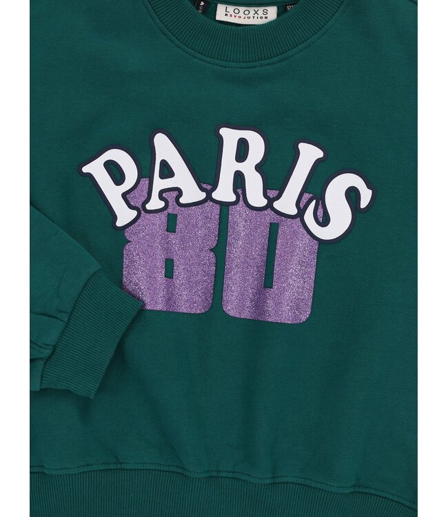 LOOXS 10sixteen winter sweater meisjes -  groen