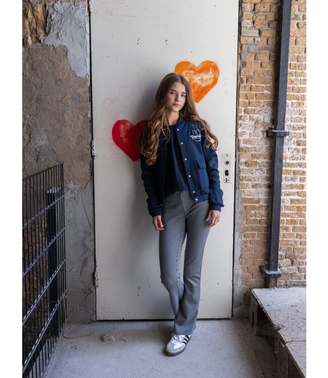 LOOXS 10sixteen winter broek meisjes - blauw - gestreept