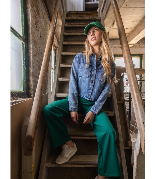 LOOXS 10sixteen winter broek meisjes - groen - pantalon