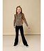 LOOXS Little winter velvet broek meisjes - grijs - rib