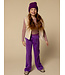 LOOXS Little winter sweat broek meisjes - paars - sportief/scuba