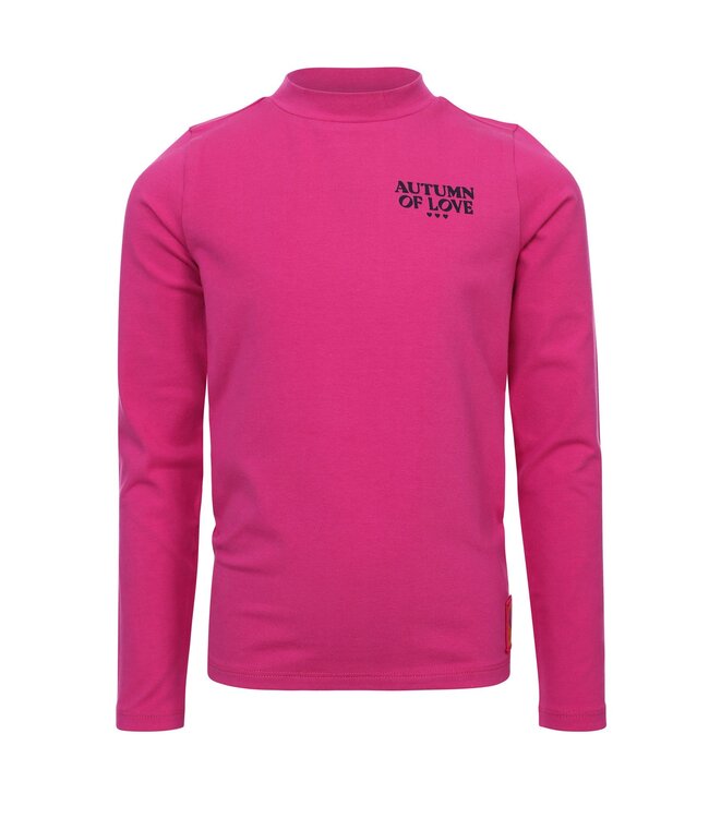 LOOXS Little winter t-shirt meisjes - roze - longsleeve