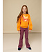 LOOXS Little winter sweater meisjes - oranje - sportief/scuba