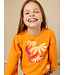 LOOXS Little winter sweater meisjes - oranje - sportief/scuba